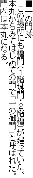 ����̖��
�@���̏ꏊ�ɂ��E��i�P�K���E�Q�K�E�j�������Ă����B
�{�ۂ���݂Ă͂��߂Ă̖�Łu��̌��v�ƌĂ΂ꂽ�B
����͖{�ۂɂȂ�B